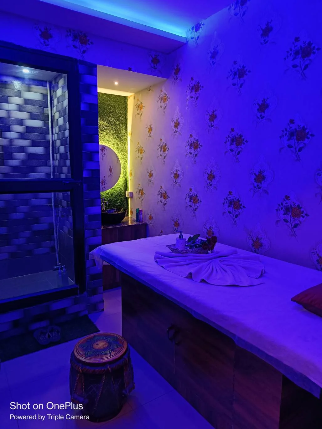 Peaceful spa atmosphere in Goa