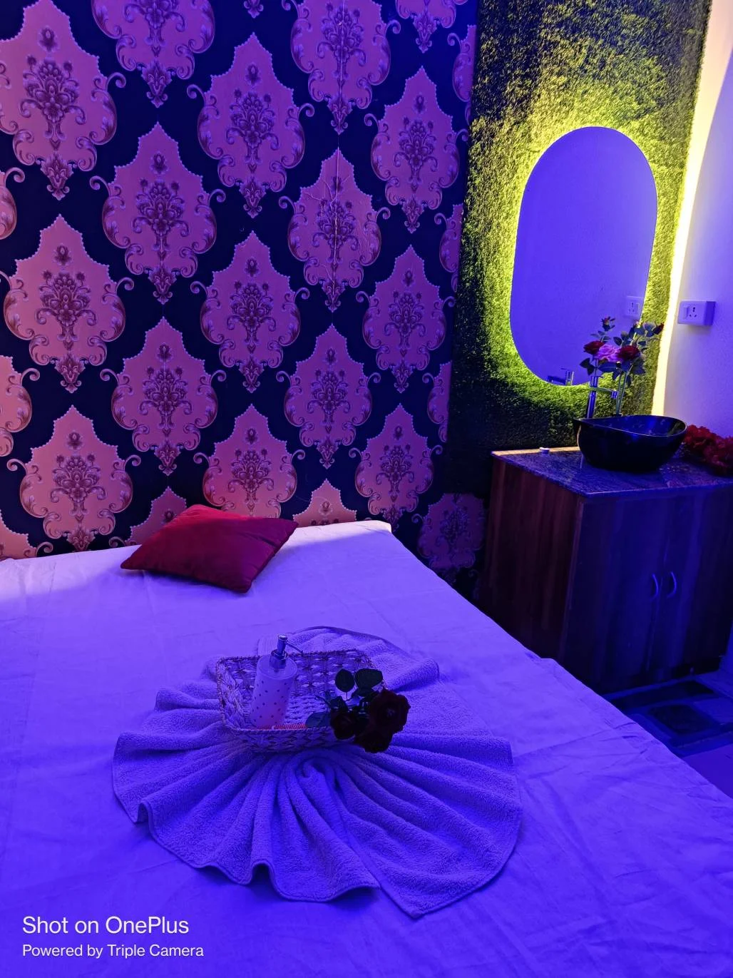 Spa oils and treatment details