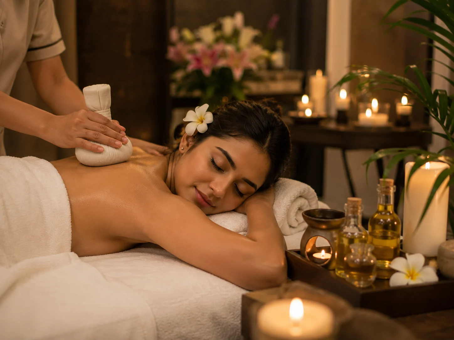 Swedish body massage at Ashlee Spa